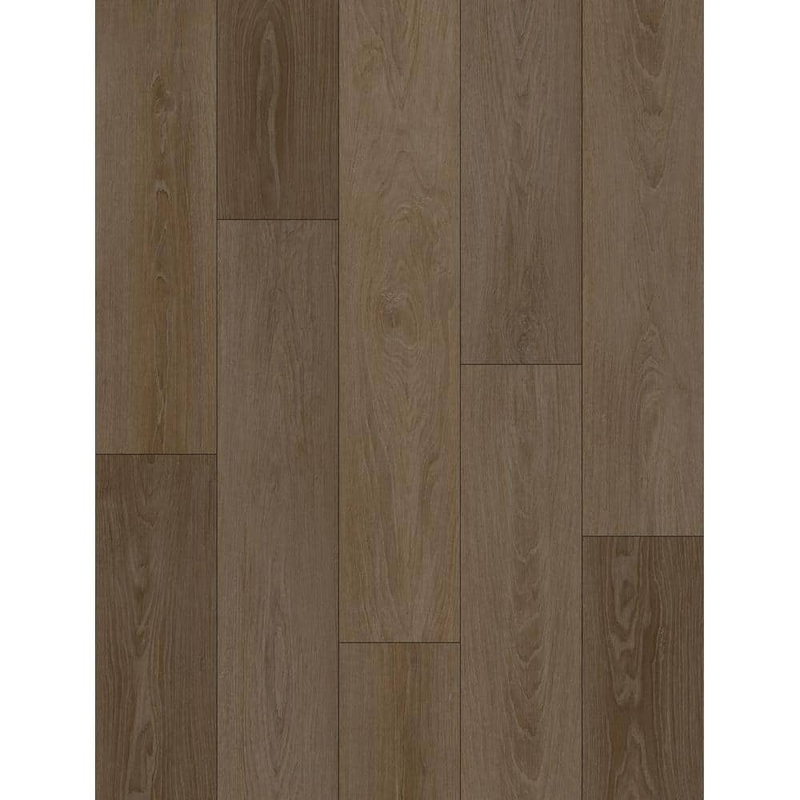 TrafficMaster Drovers Cave 6 MIL x 6 in. W x 36 in. L Click Lock Waterproof Luxury Vinyl Plank Flooring (24 sqft/case) YKG-407