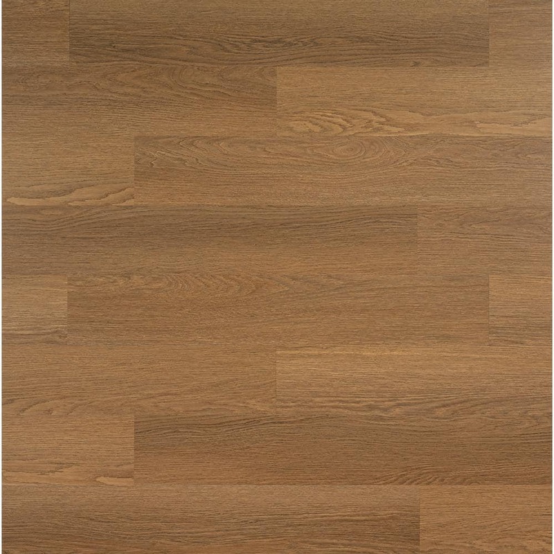 TrafficMaster Redwood Shores Oak 6 MIL x 6 in. x 36 in. Waterproof Click Lock Vinyl Plank Flooring (23.95 sq. ft./case) VTRHDREDSHO6X36