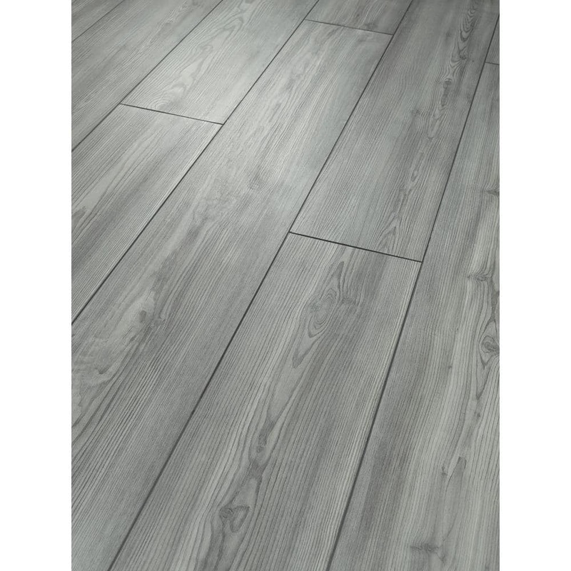 Shaw Sydney Fog 20 MIL x 7 in. W x 48 in. L Waterproof Click Lock Vinyl Plank Flooring (18.91 sq. ft./ case ) HD88005052