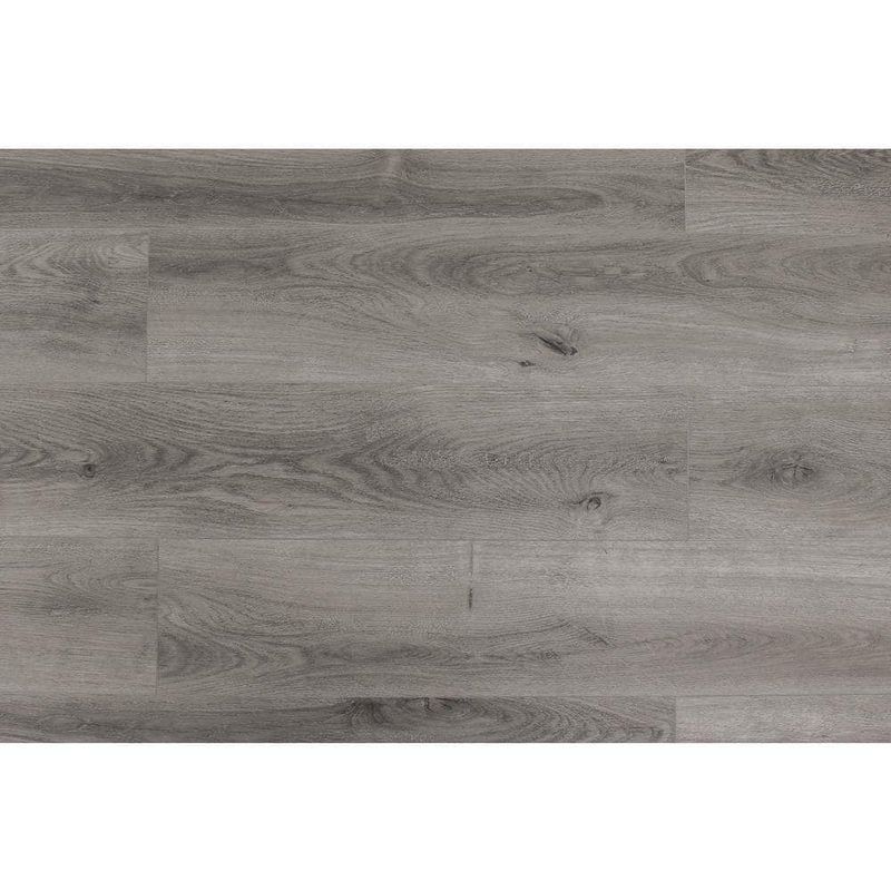 Montserrat Invicta Keystone Grey 20 MIL x 7 in. W x 60 in. L Click Lock Waterproof Vinyl Plank Flooring (23.68 sq. ft.) MNST-2019052