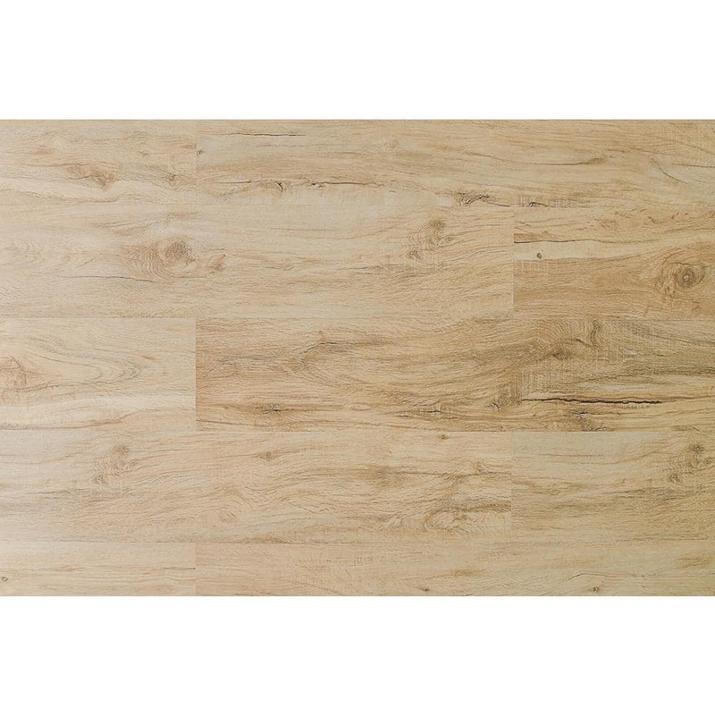 Montserrat Manifesto Natural Sable 20 MIL x 7 in. W x 60 in. L Click Lock Waterproof Vinyl Plank Flooring (23.9 sq. ft.) MNST-2018035