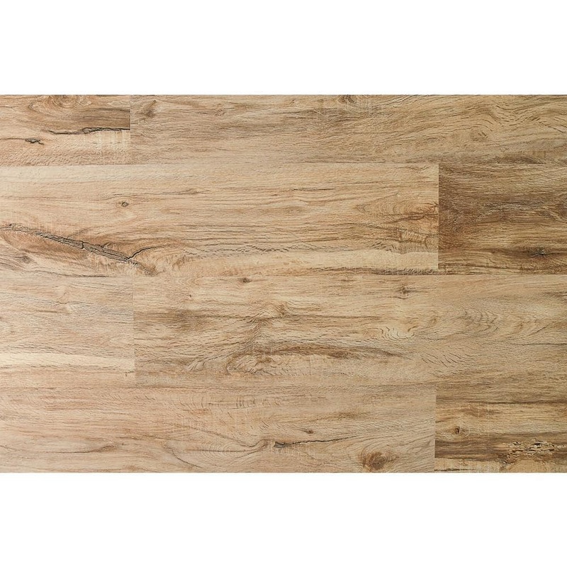 Montserrat Manifesto Sublime Teak 20 MIL x 7 in. W x 60 in. L Click Lock Waterproof Vinyl Plank Flooring (23.9 sq. ft.) MNST-2018032