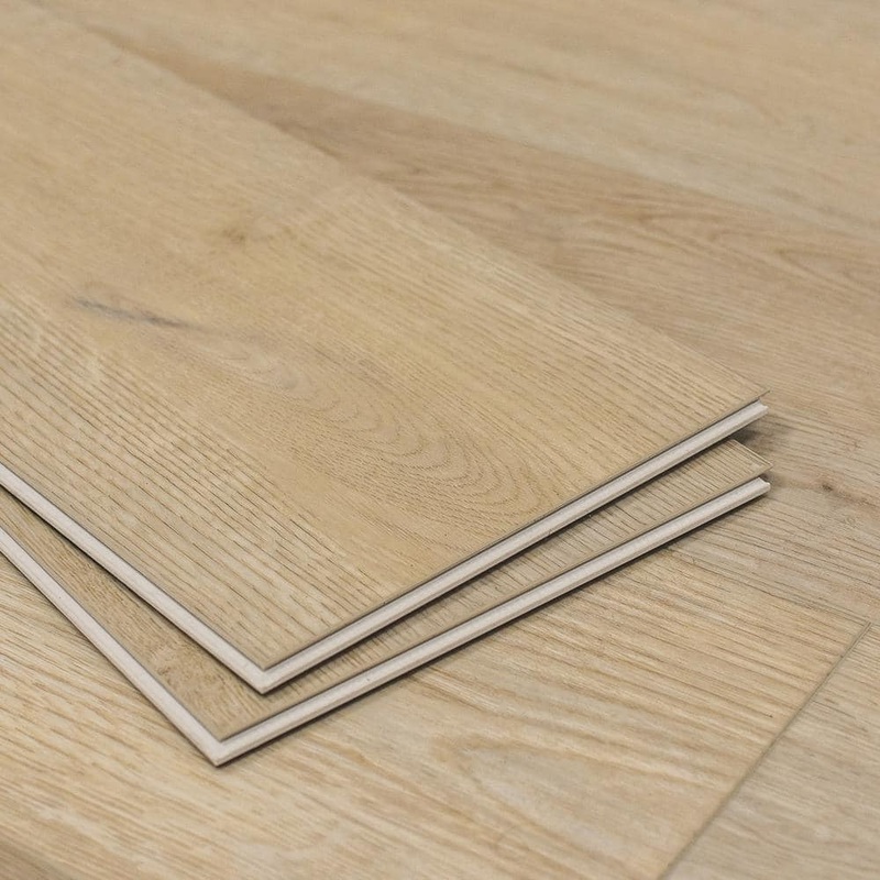 Montserrat Meraki Opulent Beige 20 MIL x 7 in. W x 60 in. L Click Lock Waterproof Vinyl Plank Flooring (24.08 sq. ft.) MNST-2019080