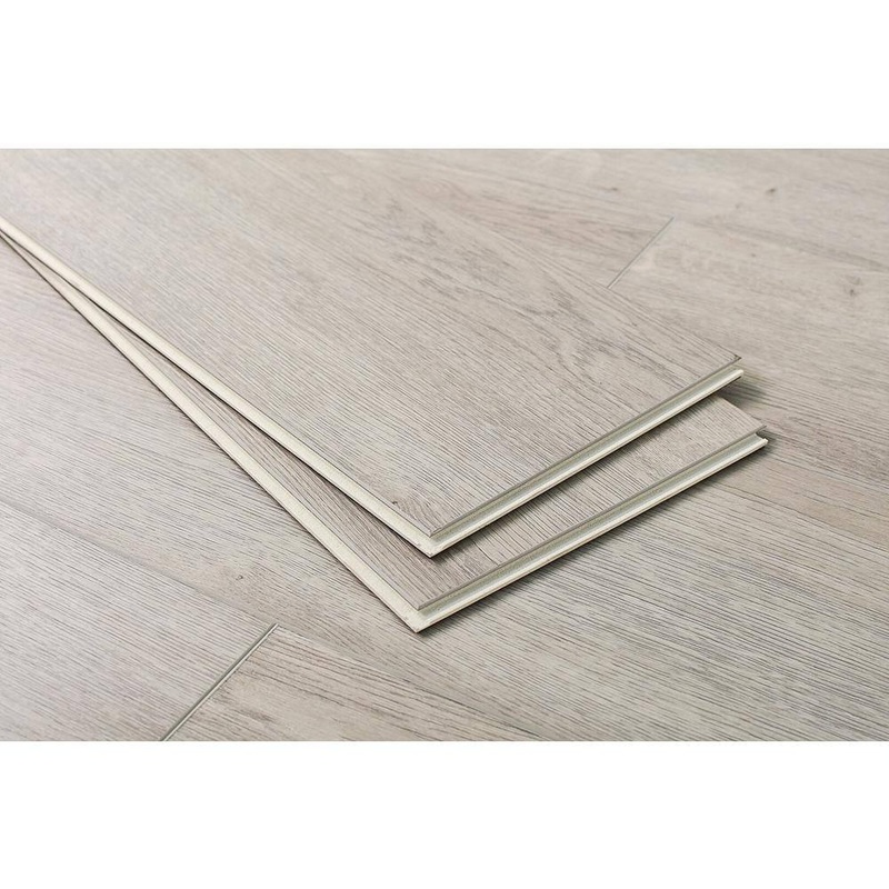 Montserrat Opus Luxe Ivory 20 MIL x 9 in. W x 60 in. L Click Lock Waterproof Vinyl Plank Flooring (29.92 sq. ft.) MNST-2018028