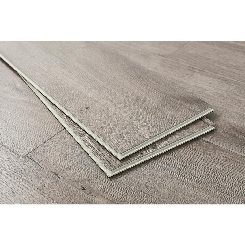 Montserrat Opus Vested Shadow 20 MIL x 9 in. W x 60 in. L Click Lock Waterproof Vinyl Plank Flooring (29.92 sq. ft.) MNST-2018030