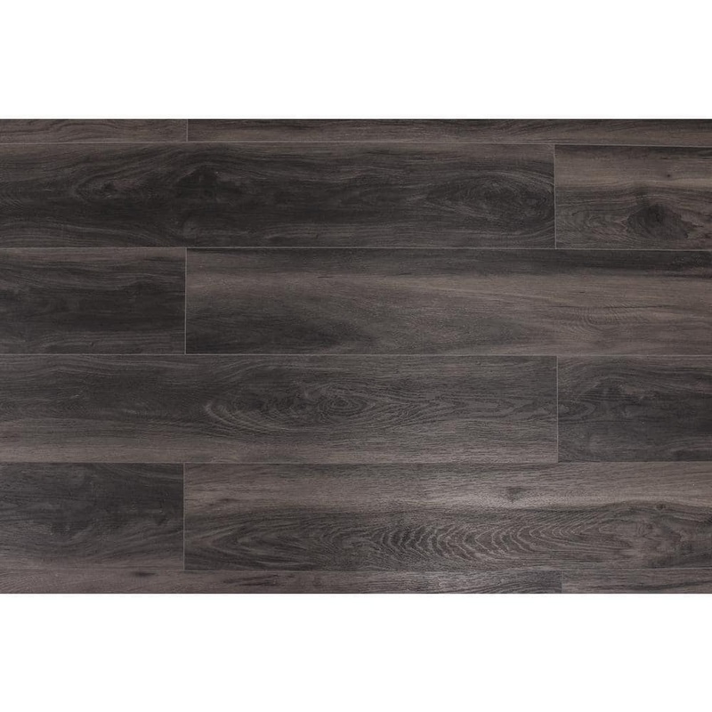 Montserrat Veritas Rooted Graphite 20 MIL x 7 in. W x 60 in. L Click Lock Waterproof Vinyl Plank Flooring (18.06 sq. ft.) MNST-2019066