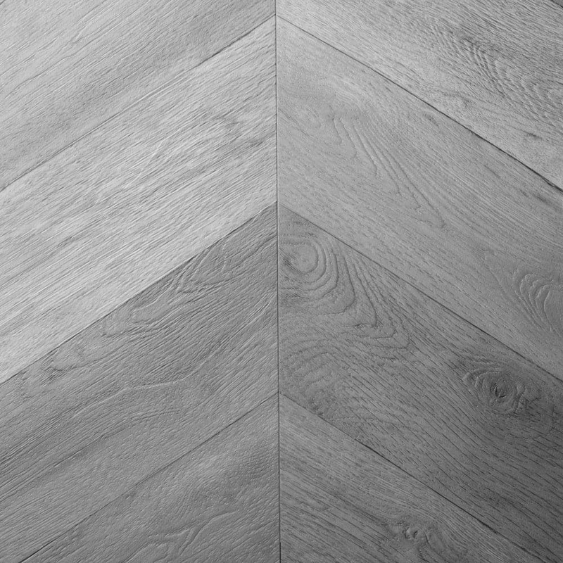 Lucida Surfaces Chevron Charcoal Oak 22 MIL 18 in. W 52 in. L Interlocking Waterproof Luxury Vinyl Plank Flooring (26.5 sq. ft./case) ONLN-711
