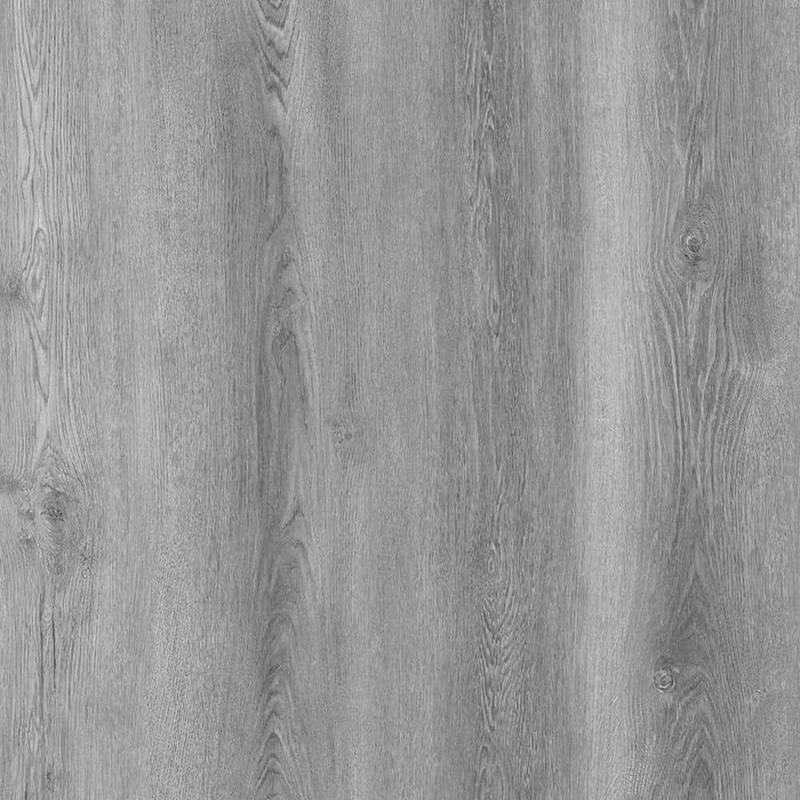 Lucida Surfaces DecoCore Soft Gray 22 MIL x 5.1 in. W x 25 in. L Click Lock Waterproof Luxury Vinyl Plank Flooring (14.5 sqft/case) DC-703