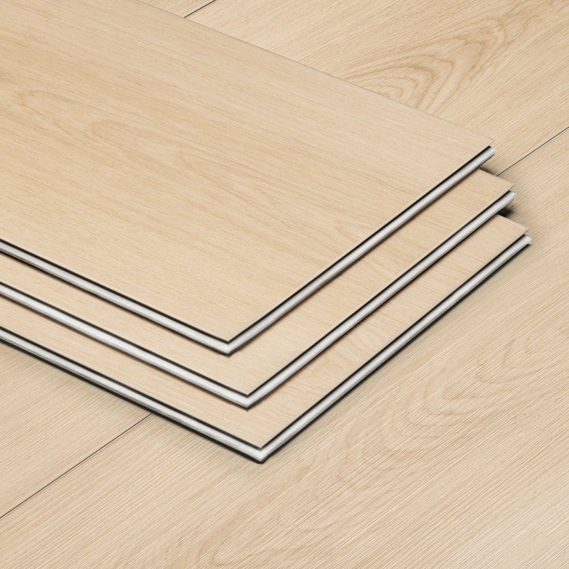 Lucida USA MaxCore XL Beechwood 22 MIL x 9 in. W x 60 in. L Waterproof Click Lock Vinyl Plank Flooring (22.58 sq. ft./case) MXL-4004