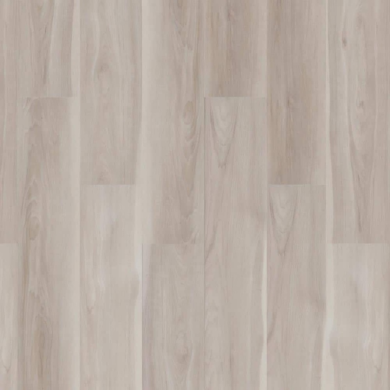 LWM Madison Whitewater 20MIL X 7.36 in. W x 48.3 in. L Glue Down Waterproof Luxury Vinyl Plank Flooring (44.46 sqft/case) DB25WHWA