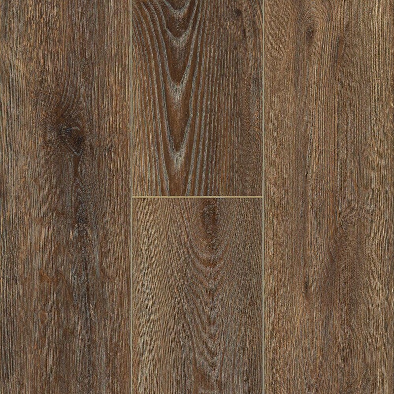 Bruce redefine Cocoa Twilight 22 MIL 7 in. W x 48 in. L Waterproof Click Lock Vinyl Tile Flooring (23.64 sq. ft./ctn) 1RD6R004