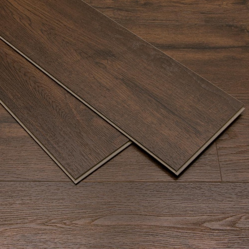 CREATIVE SURFACES Everhome Mountain Oak 5+1,20 MIL x 7.2 in.W x 48.03 in.L Waterproof Click Lock Vinyl Plank Flooring (33.46 sq. ft./case) EHSPC0006-2