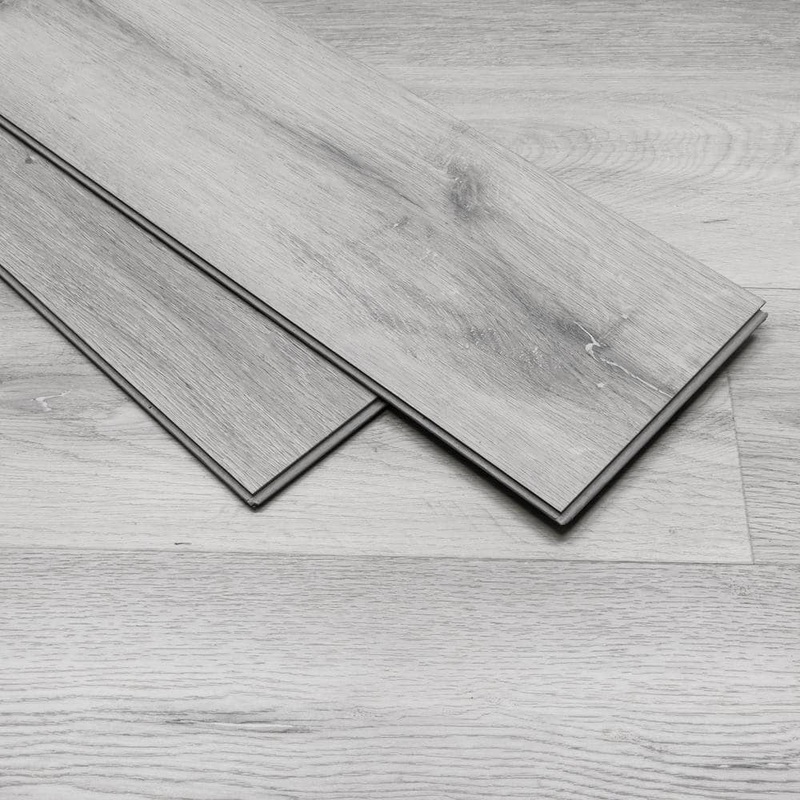 CREATIVE SURFACES Everhome Northern Oak 5+1,20 MIL x 7.2 in.W x 48.03 in.L Waterproof Click Lock Vinyl Plank Flooring (33.46 sq. ft./case) EHSPC0002-2