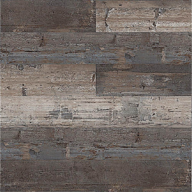 Deco Products COLORS Glue Down Floor and Wall DIY Reggae Wood Aged 6 in. x 36 in. Multi-Tonal Luxury Vinyl Plank (30 sq. ft./case) CMS5