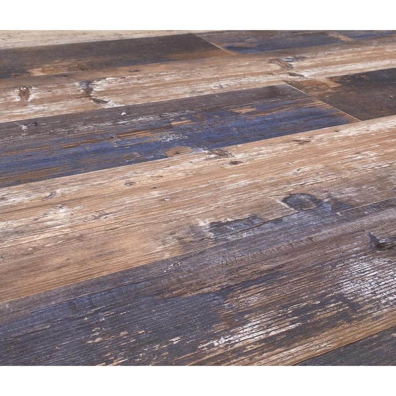 Deco Products COLORS Glue Down Floor and Wall DIY Samba Wood Aged 6 in. x 36 in. Multi-Tonal Luxury Vinyl Plank (30 sq. ft./case) CMS1