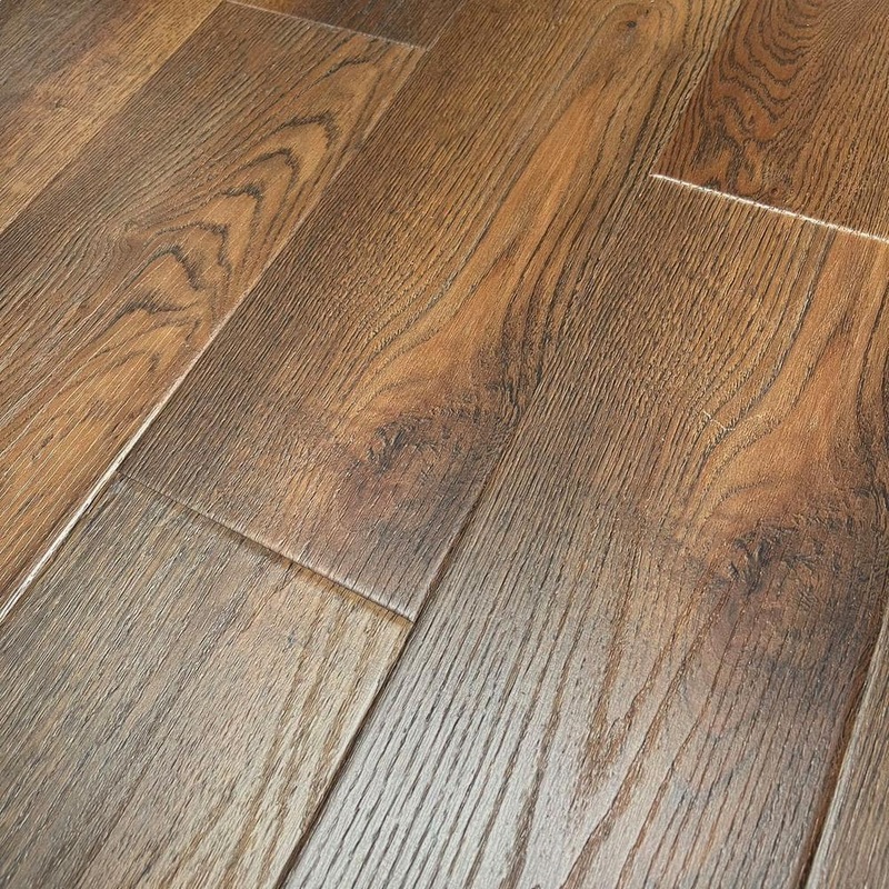 Dekorman Perfection Evian Oak 20 MIL x 7.13 in. W x 49 in. L Click Lock U-Groove Waterproof Luxury Vinyl Plank (19.4 sq. ft./box) U611