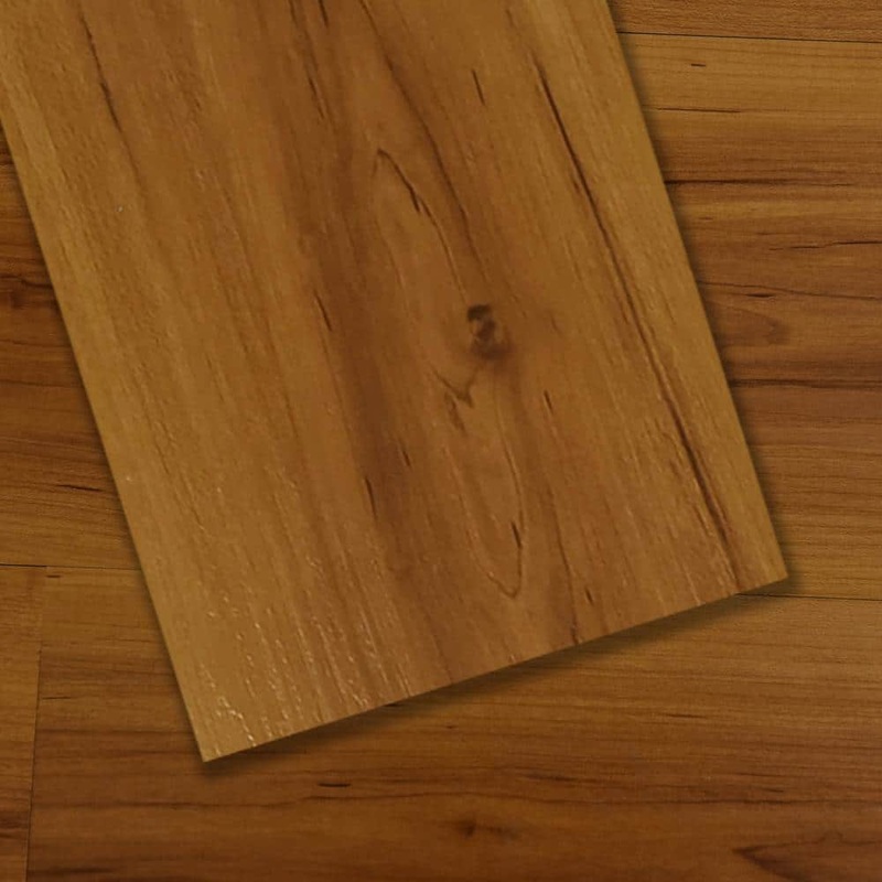 Dundee Deco Golden Oak 3 MIL x 6 in. W x 36 in. L Peel and Stick Waterproof Luxury Vinyl Plank Flooring (1.5 sq. ft./case) TMHDM15