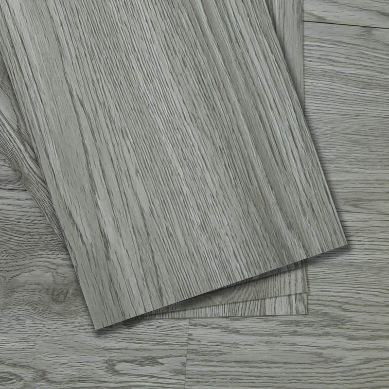 Dundee Deco Grey 3 MIL x 6 in. W x 36 in. L Peel and Stick Waterproof Luxury Vinyl Plank Flooring (15 sq. ft./case) TMHDM01-10