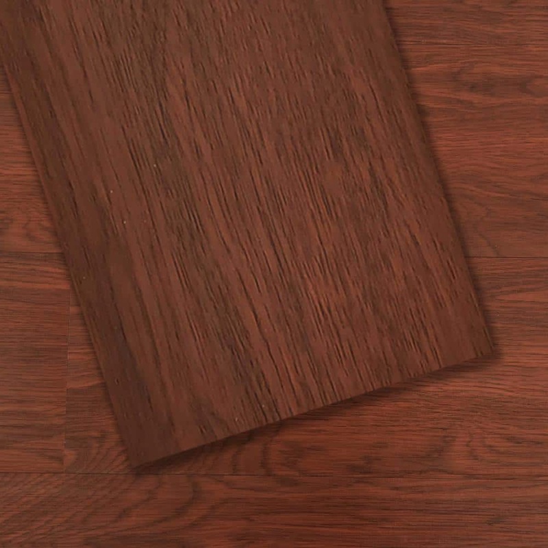 Dundee Deco Mahogany 3 MIL x 6 in. W x 36 in. L Peel and Stick Waterproof Luxury Vinyl Plank Flooring (15 sq. ft./case) TMHDM07-10