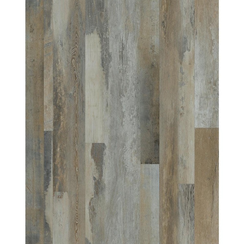 DuraDecor Weekend Warrior Harvest Distressed 3 MIL x 7-in W x 48-in L Peel & Stick Water Resistant Luxury Vinyl Flg (23.3 sf/case) DD6099
