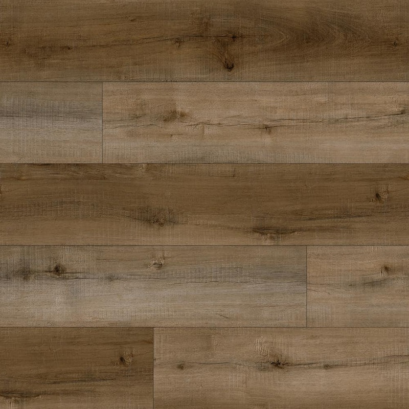 A&A Surfaces Breens Oak 12 MIL x 7.1 in. W x 48 in. L Click Lock Waterproof Luxury Vinyl Plank Flooring (23.8 sq. ft./Case) VTRHDBREOAK7X48