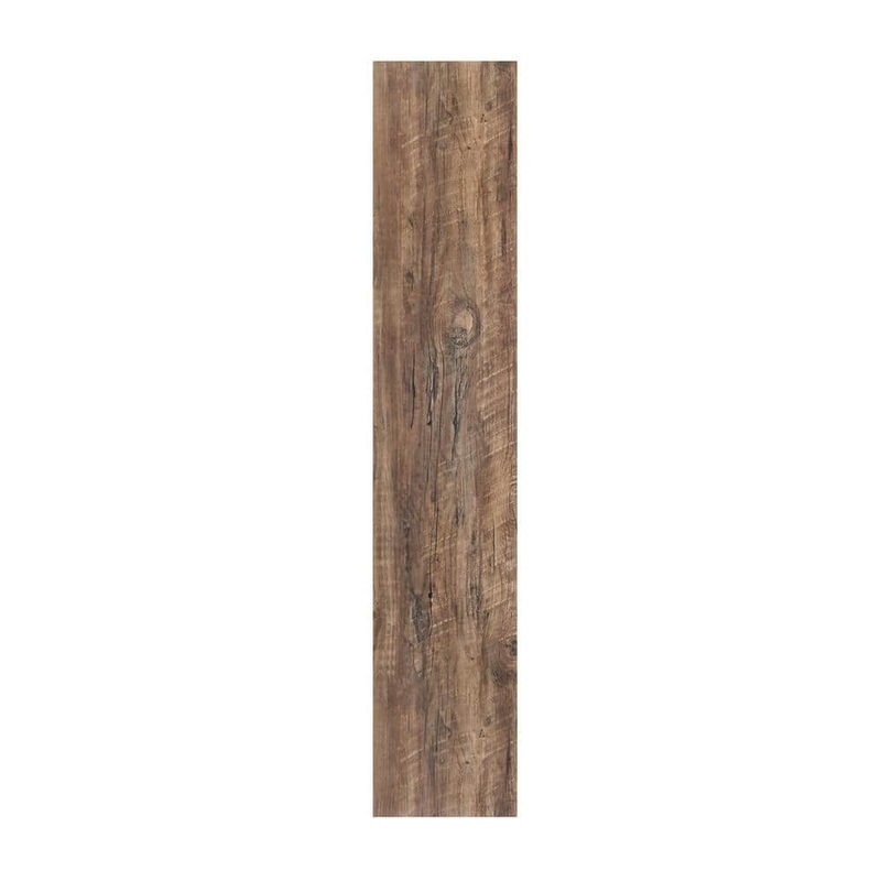 ACHIM Flex Flor 9 in. Width Aged Driftwood Water Resistant Peel and Stick Vinyl Plank Flooring (24 sq. ft./case) LSLYP20308