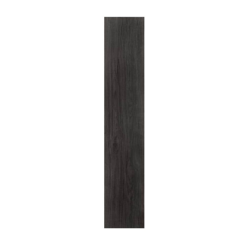 ACHIM Flex Flor 9 in. Width Ebony Water Resistant Peel and Stick Vinyl Plank Flooring (24 sq. ft./case) LSLYP10508
