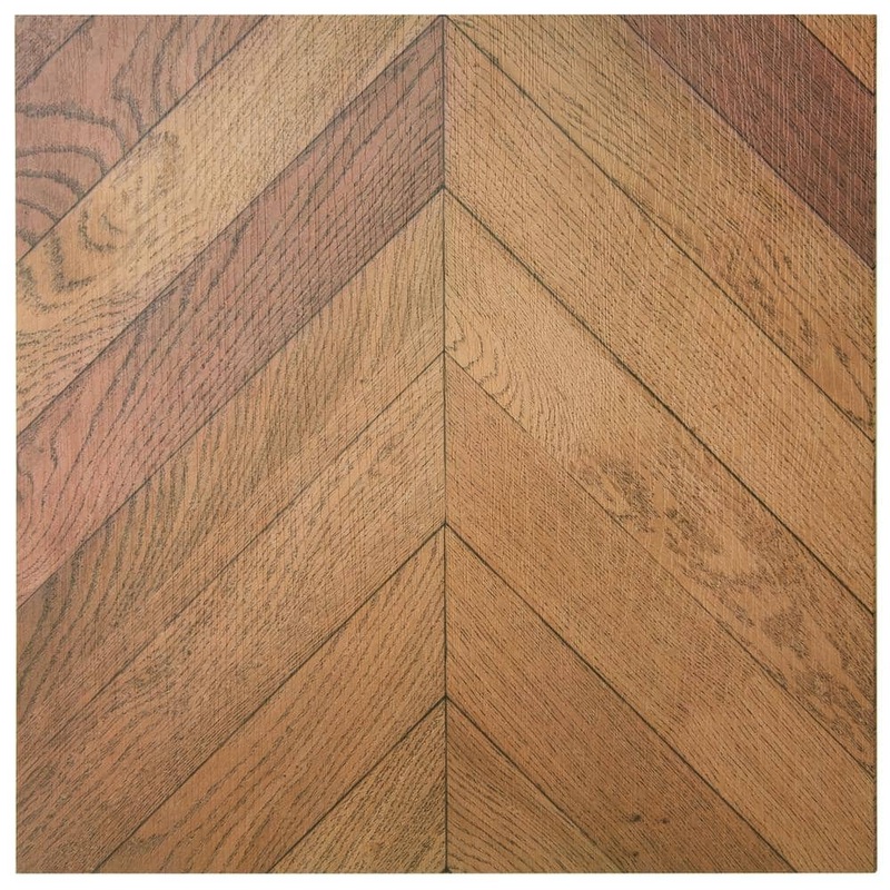 Art3d Wood Look Brown 12 in. x 12 in. Water Resistant Peel and Stick Vinyl Floor Tile for Kitchen Bedroom (30 sq. ft./Case) A43hd512