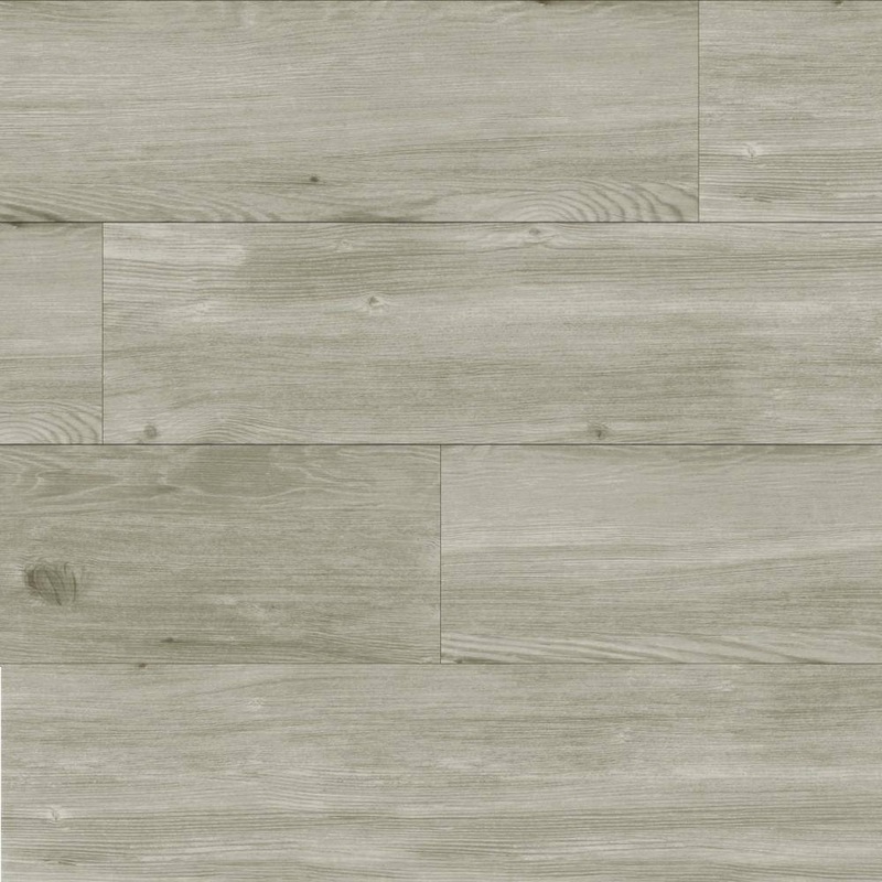 Lucida Surfaces GlueCore Pro Sky Gray 28 MIL x 7 in. W x 48 in. L Waterproof Glue Down Luxury Vinyl Plank Flooring (23.5 sqft/case) AC-404