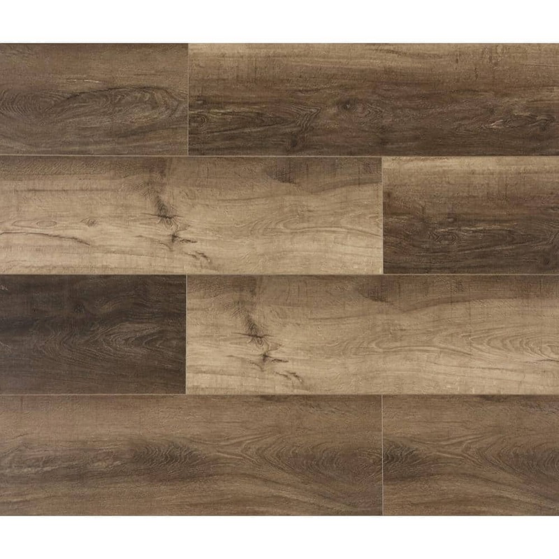 Unbranded Pennswoods Sequoia 20 MIL 5.5 mm Thick 9 in. L x 60 in. W Waterproof Click Lock Vinyl Plank Flooring (26.24 sq.ft/case) VE55960SQ
