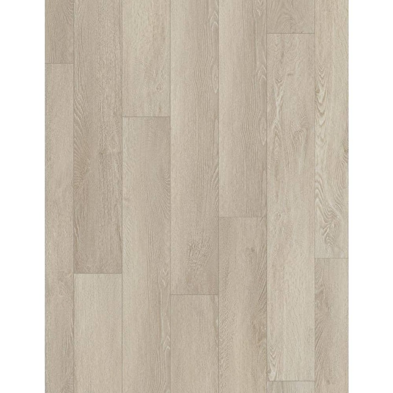 Unbranded Romeo Sandy 20 MIL 5.5 mm Thick 7 in. L x 48 in. W Waterproof Click Lock Vinyl Plank Flooring (28.837 sq.ft/case) 4150200S