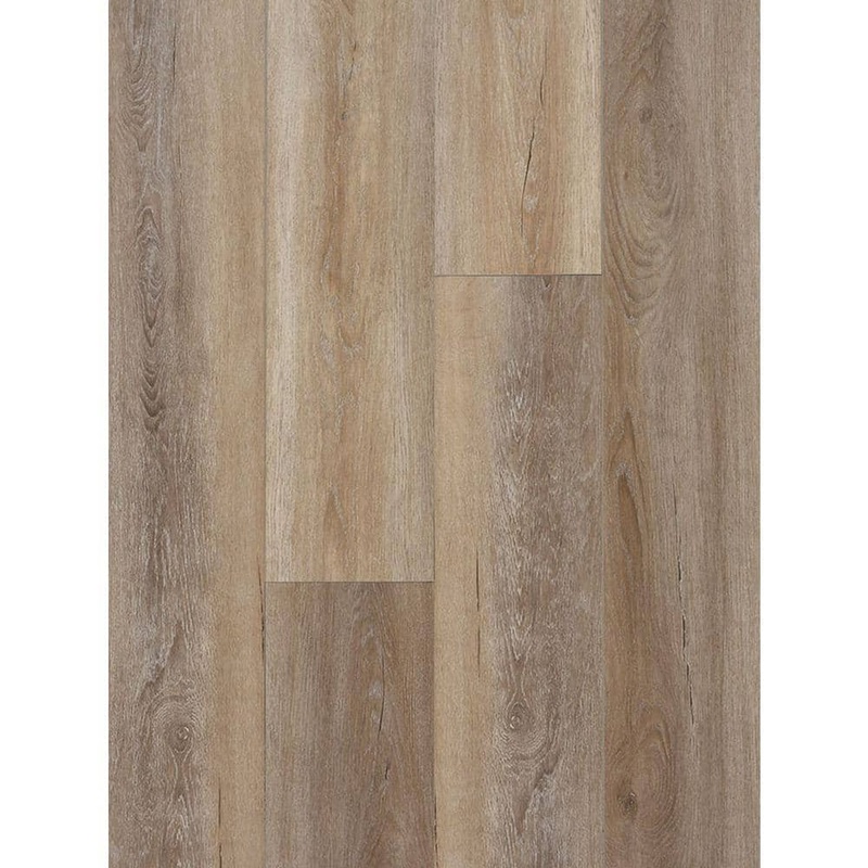 Unbranded Tahi Beech 20 MIL 5.5 mm Thick 9 in. L x 72 in. W Waterproof Click Lock Vinyl Plank Flooring (36.64 sq.ft/case) 4160501S2