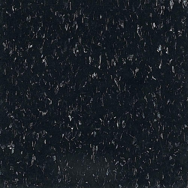 Armstrong Flooring Imperial Texture VCT 12 in. x 12 in. Classic Black Standard Excelon Commercial Vinyl Tile (45 sq. ft. / case) 51910031