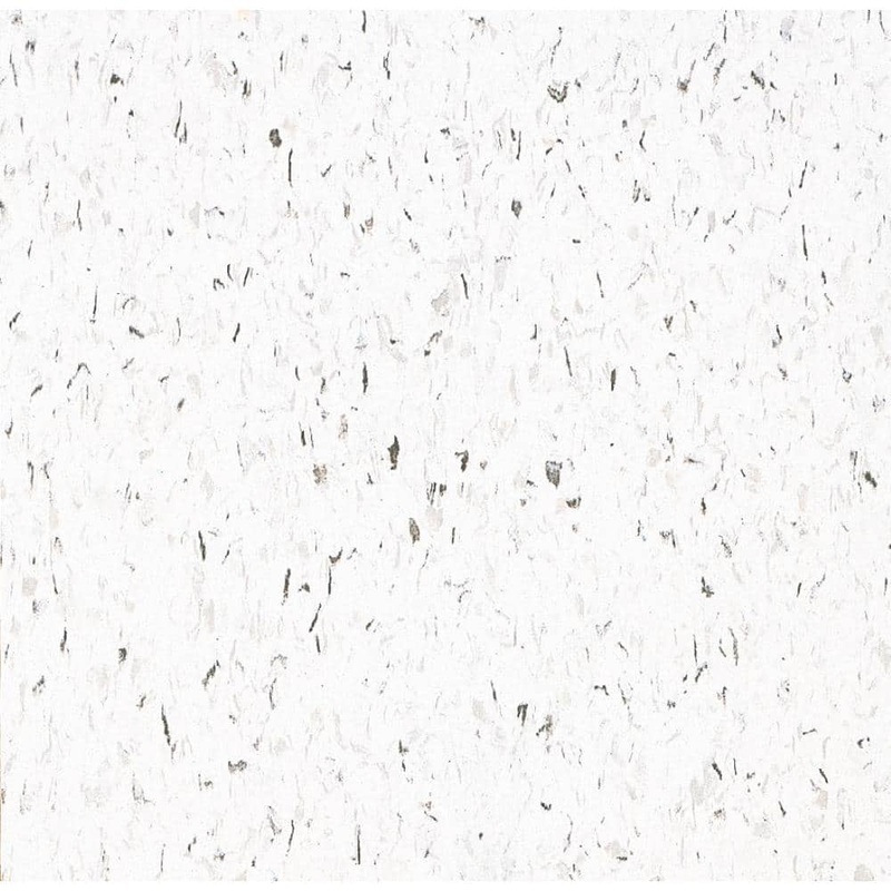 Armstrong Flooring Imperial Texture VCT 12 in. x 12 in. Classic White Standard Excelon Commercial Vinyl Tile (45 sq. ft./ case) 51911031