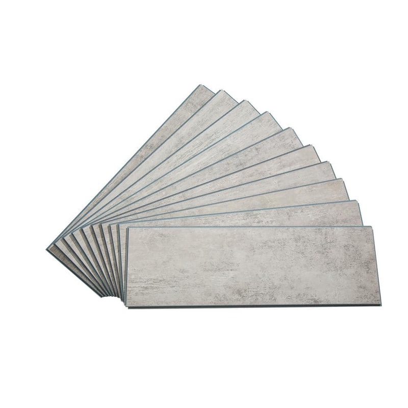 PALISADE Wind Gust 22.8 in. L x 7.31 in. W Waterproof Adhesive No Grout Vinyl Wall Tile (11 sq. ft./Case) 54506