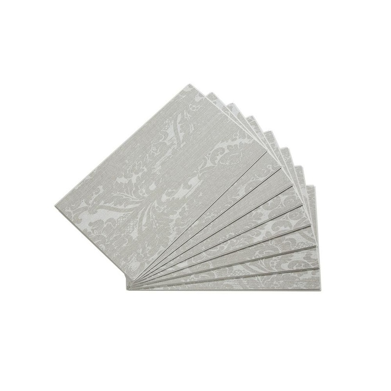 PALISADE Woven Heather 14.8 in. W x 25.6 in. L Waterproof Adhesive No Grout Vinyl Wall Tile (21 sq. ft./case) 53013