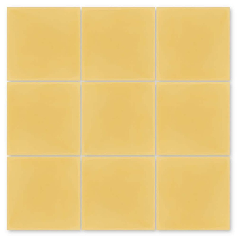 Villa Lagoon Tile Solid Square Maple Sugar/Matte 8 in. x 8 in. Cement Handmade Floor and Wall Tile (Box of 8/3.45 sq. ft. ) SB20SQ12FR-SB7010-P8