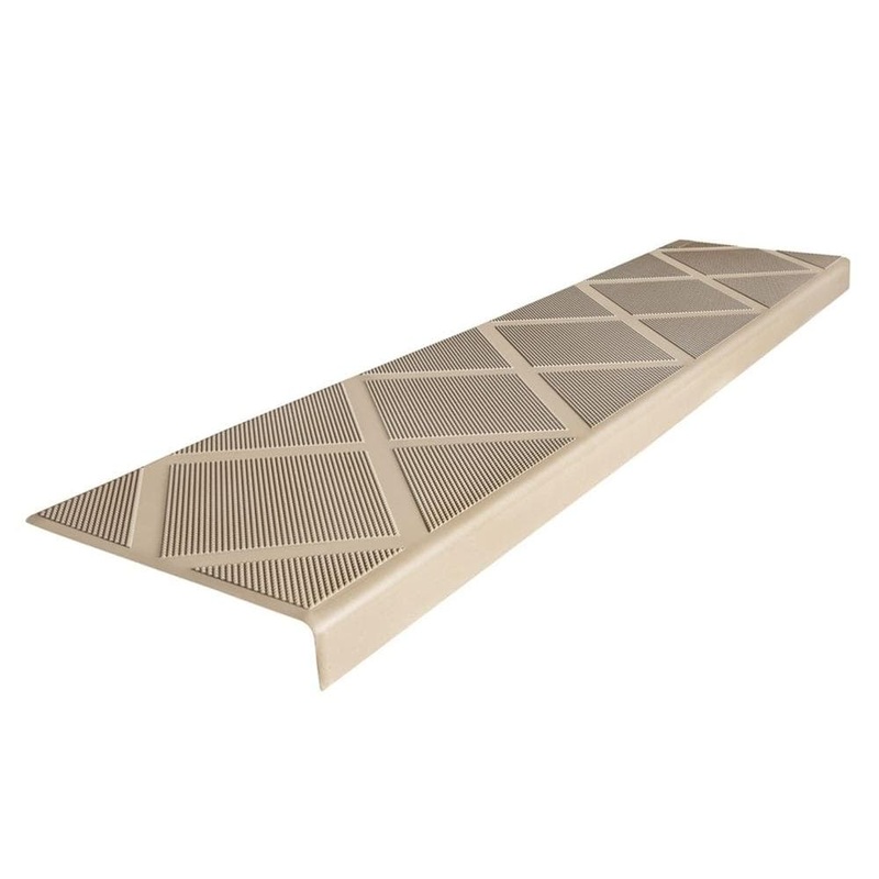 ComposiGrip Composite Anti-Slip Stair Tread 48 in. Beige Step Cover 01126C