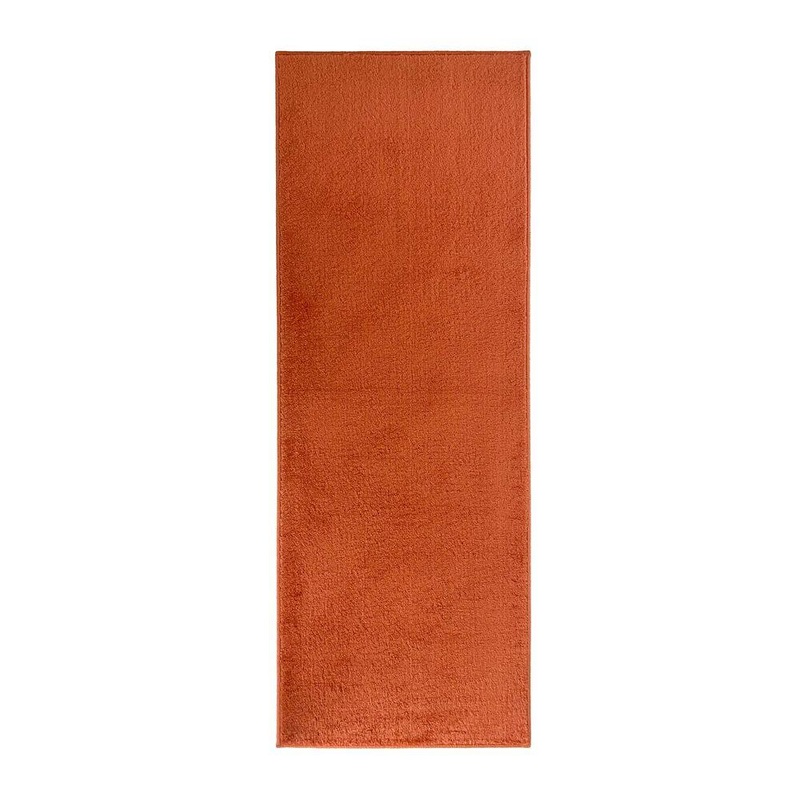 RugStylesOnline Solid Euro Burnt Orange 31 in. x 11 ft. Your Choice Length Stair Runner HD-EU3007-11X31