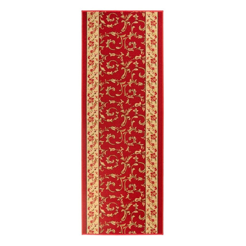 RugStylesOnline Veronica Cut to Size Red Color 31.5