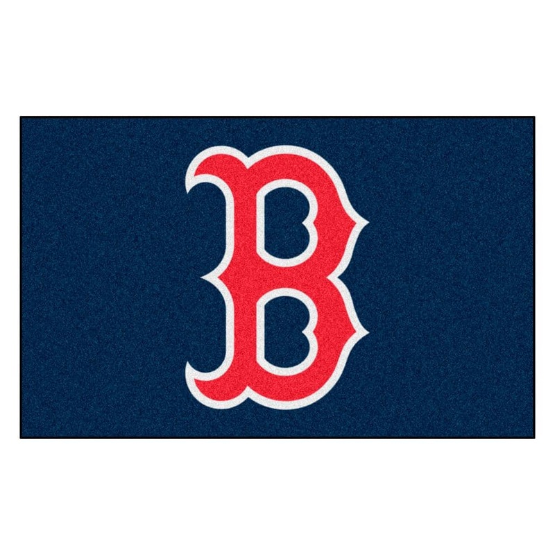 FANMATS Boston Red Sox Navy 5 ft. x 8 ft. Ulti-Mat Area Rug 29165