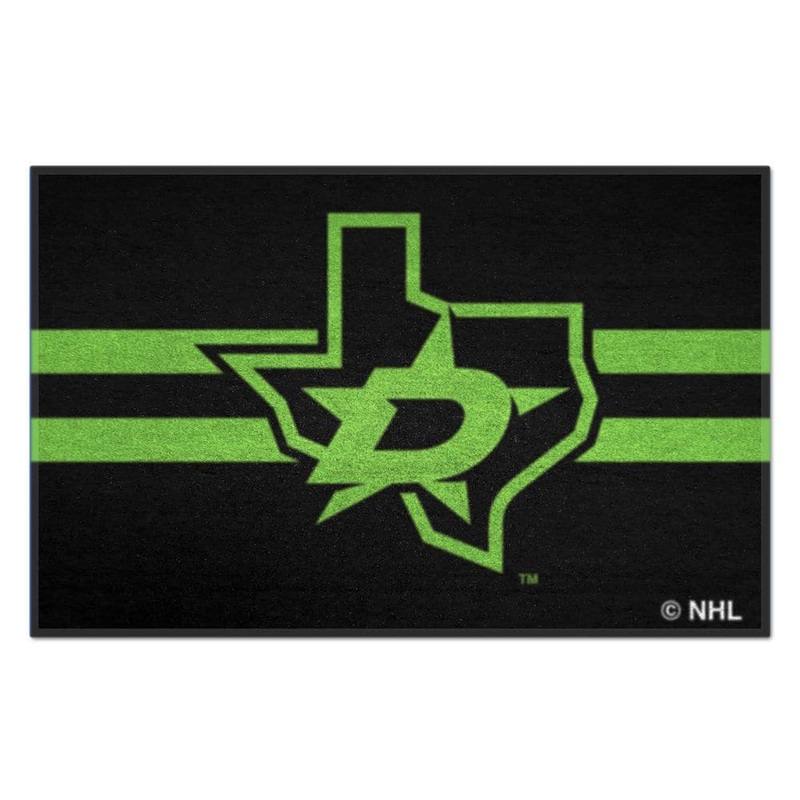 FANMATS Dallas Stars Black 1.5 ft. x 2.5 ft. Starter Area Rug 31934
