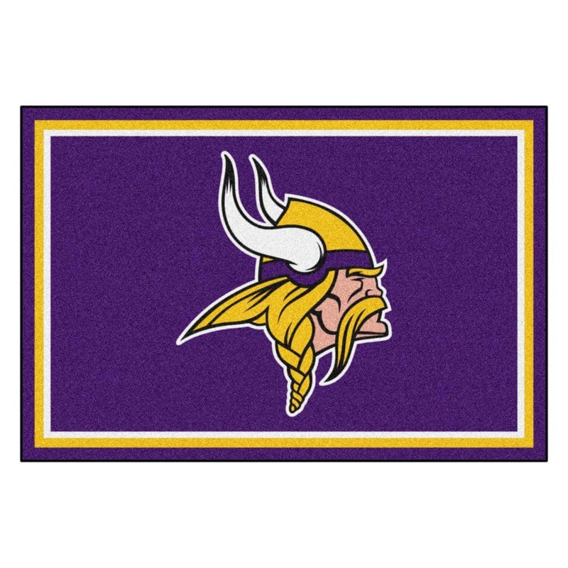 FANMATS Minnesota Vikings 5 ft. x 8 ft. Area Rug 6590