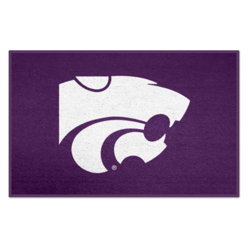 FANMATS NCAA Kansas State University Purple 19 in. x 30 in. Indoor Starter Mat Accent Rug 3743