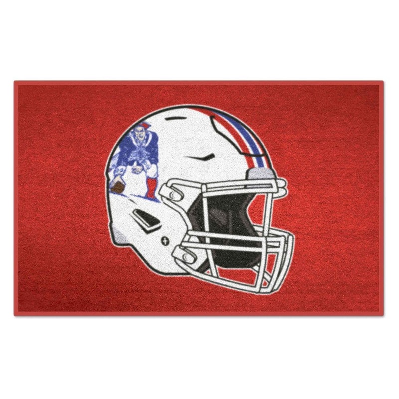FANMATS New England Patriots Red 2 ft. x 3 ft. Starter Mat Area Rug 36218