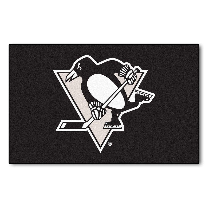 FANMATS Pittsburgh Penguins 5 ft. x 8 ft. 5 ft. x 8 ft. Ulti-Mat 10434