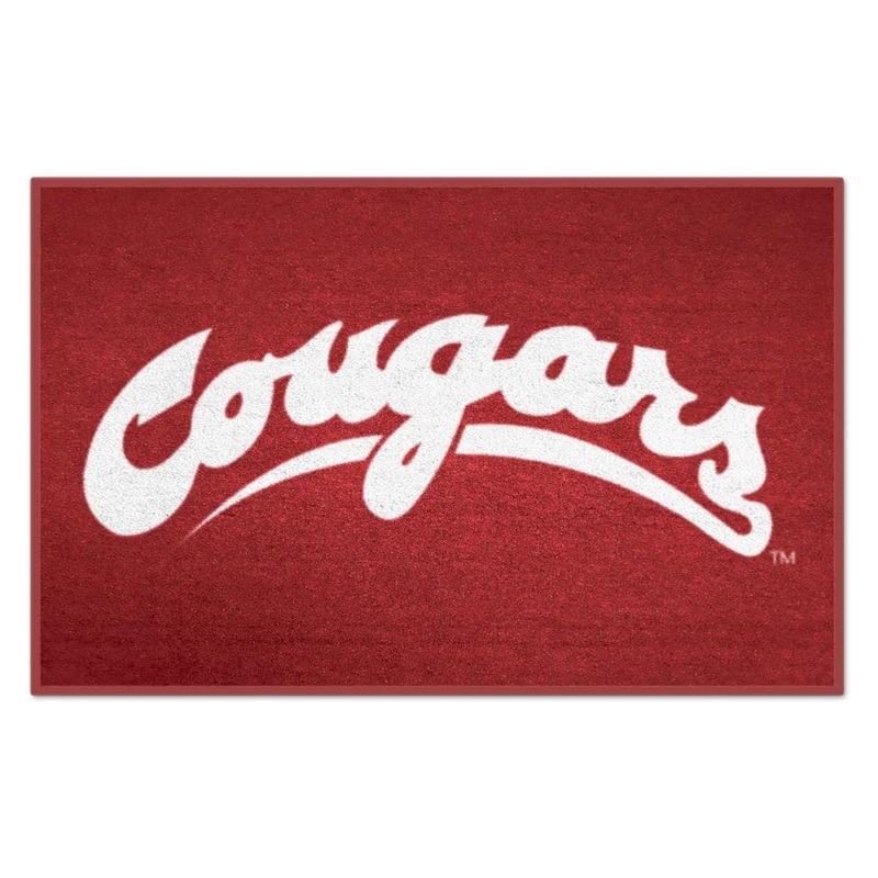 FANMATS Washington State Cougars Red Starter Mat Accent Rug – 19in. x 30in. 36740