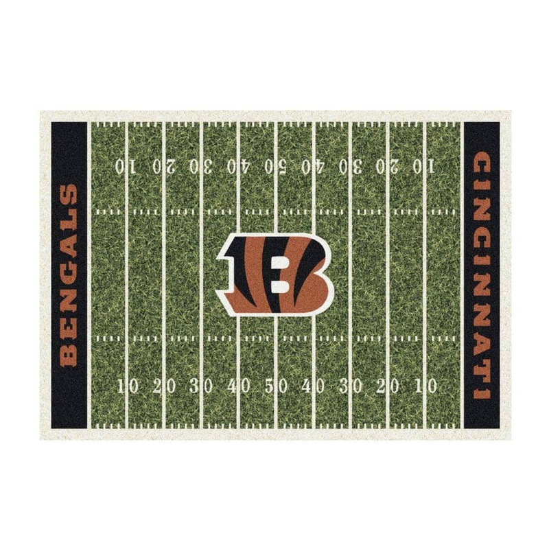 IMPERIAL Cincinnati Bengals 8 ft. x 11 ft. Homefield Area Rug IMP  528-5023