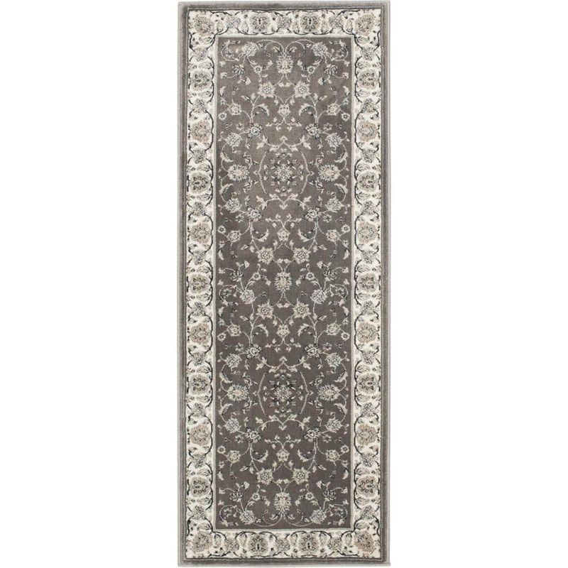 Natco Kurdamir Rockland Dove 26 in. x Your Choice Length Stair Runner Rug 2846DOVRNH