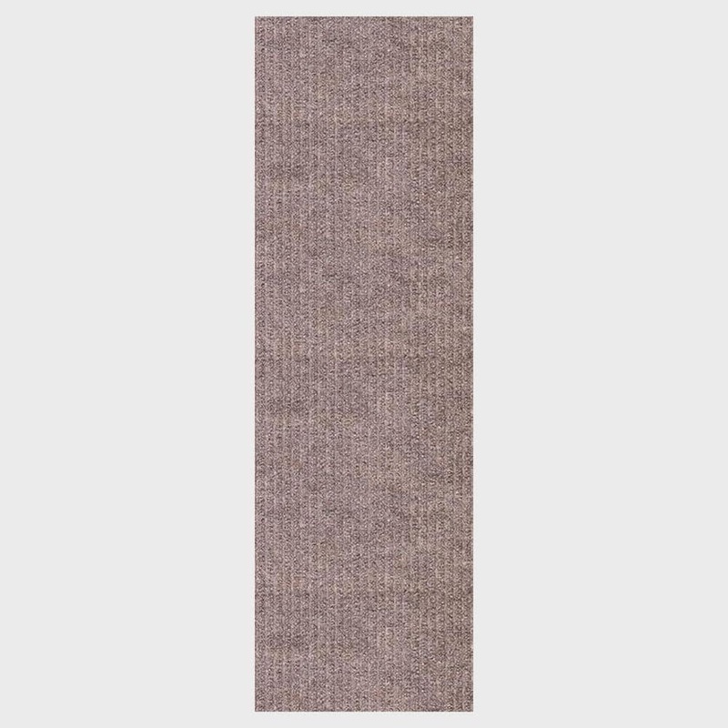 PLAYA RUG Heavy Duty Solid Beige 31 in. W x 3 ft. L Indoor/Outdoor Runner Rug/Stair Runner 7.8 sq. ft. PLY-O-CRM-31X3